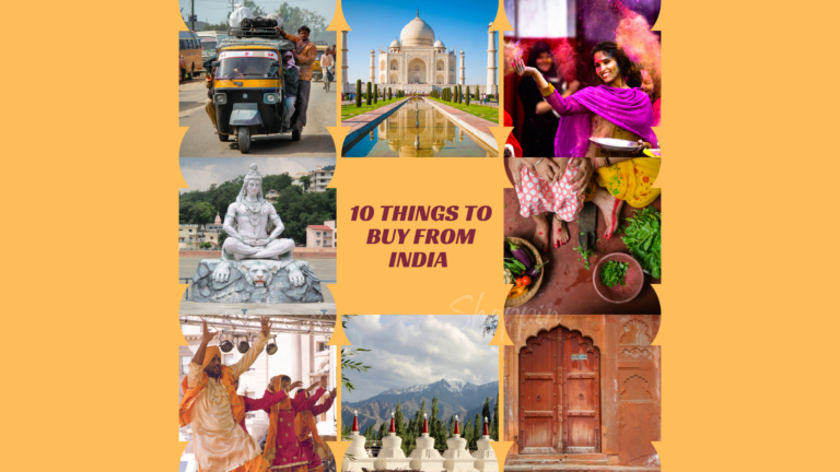 Top 10 things that are worth buying from India when living abroad