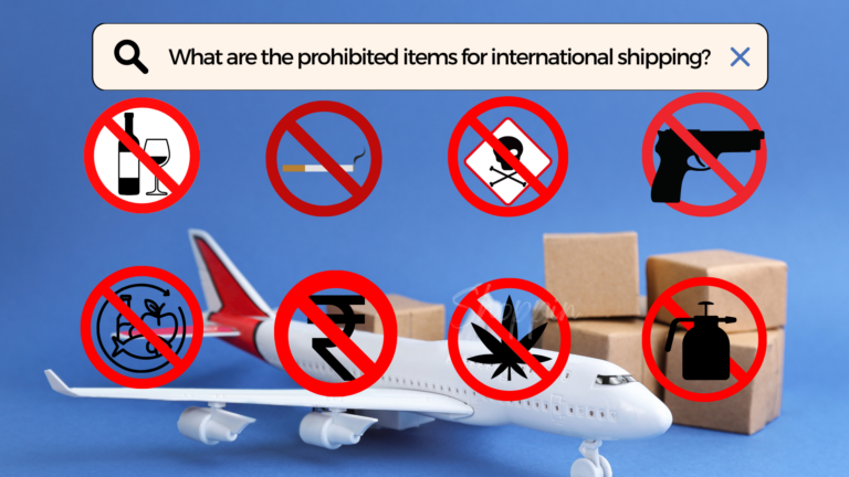 Prohibited items for international shipping